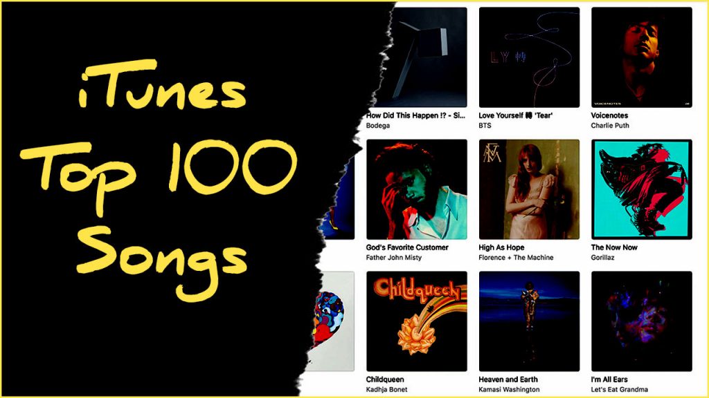 Bug Boost Valg iTunes Top 100 Charts – The Latest List - J.Scalco