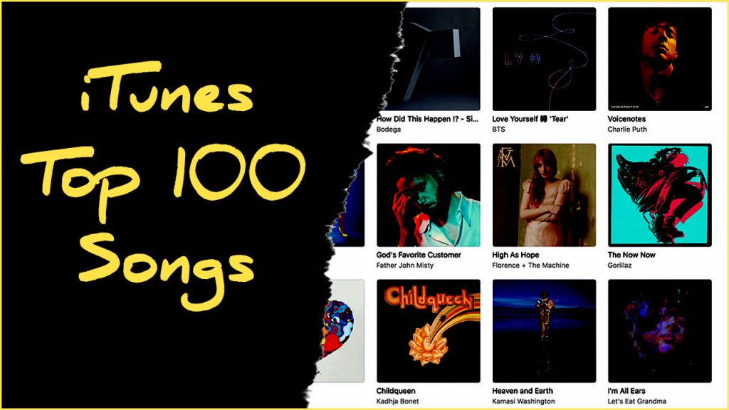 itunes music top 100