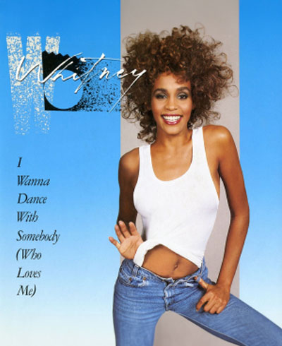 happy song 5 I wanna dance with somebody whitney houston