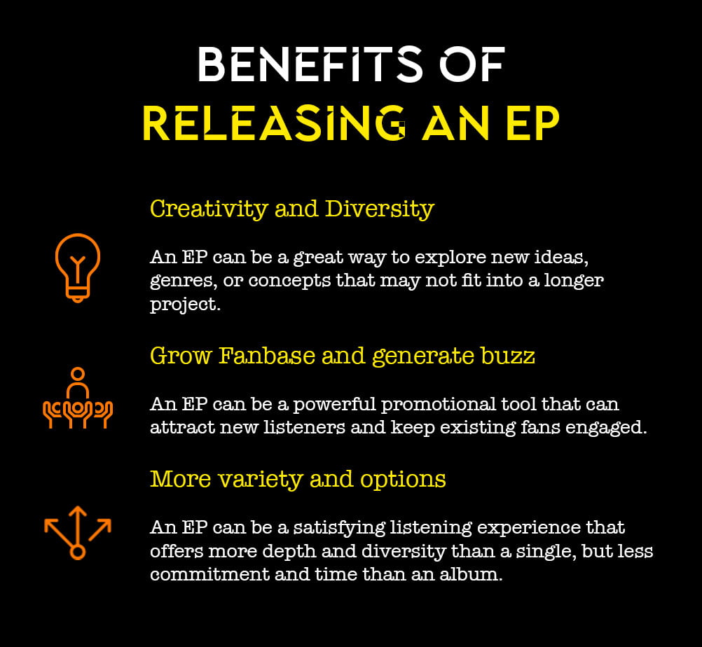 benefits of releasing a music ep