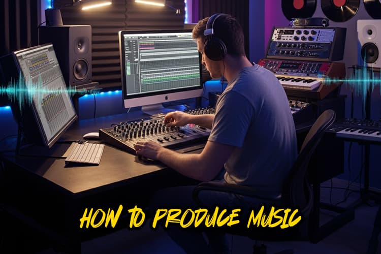 how to produce music