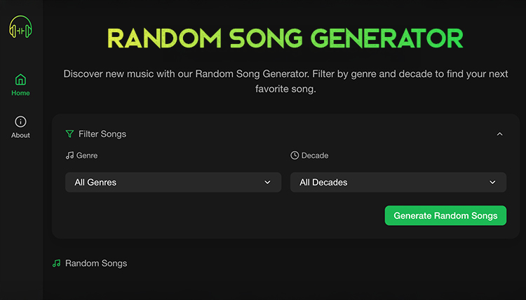 random song generator