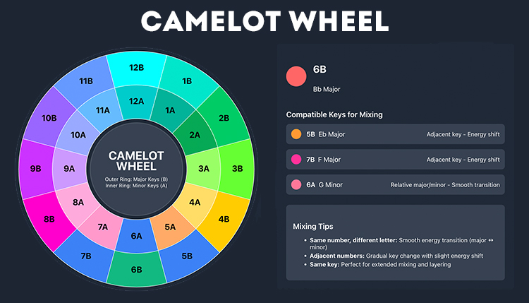 camelot wheel